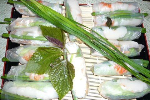 Gỏi cuốn, Rouleaux de printemps